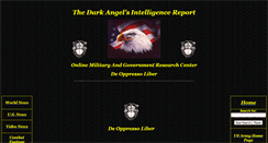 Desktop Screenshot of darkangelreport.com